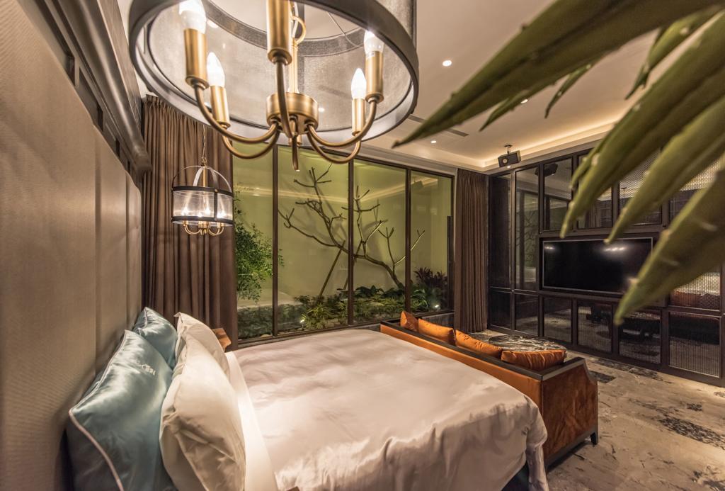 Green Palm Motel Viên Lâm Ngoại thất bức ảnh